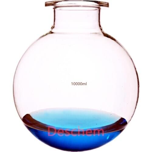 10000ml Lab Glass Reaction Flask For 10L Reactor Flange (OD) 150mm