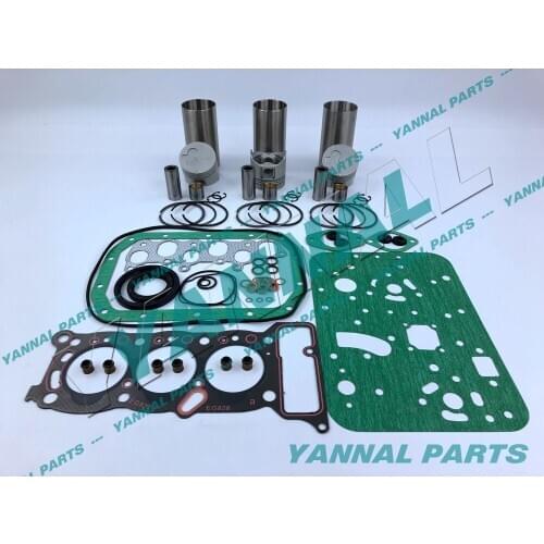 ENGINE REBUILD KIT 020 OVERSIZE PISTON KIT FOR ISUZU 3KC1 ENGINE EXCAVATOR SKID LOADER AFTERMARKET PARTS