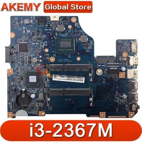 Akemy 11324-1 48.4VM02.011 motherboard for ACER V5-431 V5-531 V5-571 Laptop motherboard CPU i3 2367M HM76 DDR3 Test OK Mainboard