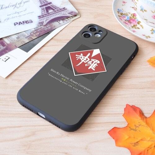 Shin Ra Company Final Fantasy Vii Print Soft Silicone Matt Case For Apple iPhone Case