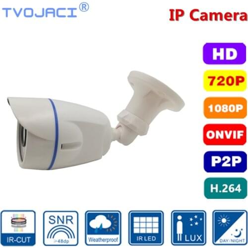 H.264 H.265 Surveillance IP Camera 1MP/2MP Waterproof Outdoor Network CCTV Camera With 36PCS IR LED Plast bullet Camera ONVIF