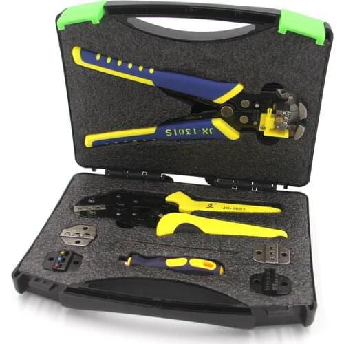 Crimping Tool Professional Wire Strippers Wire Crimpers Engineering Ratcheting Terminal Crimping Pliers Bootlace Ferrule Crimper
