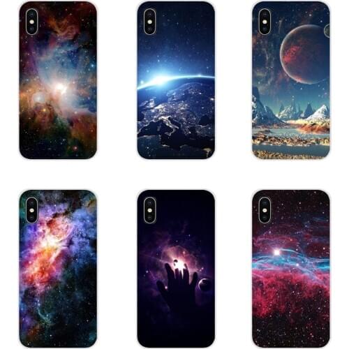 TPU Transparent Cases Covers For Oneplus 3T 5T 6T Nokia 2 3 5 6 8 9 230 3310 2.1 3.1 5.1 7 Plus 2017 2018 Beautiful Space Planet