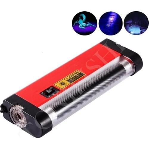 Mini 2 in 1 Handheld Backlight 395nm UV LED Money Detector LED Flashlight Torch Lamp Counterfeit Currency Tester