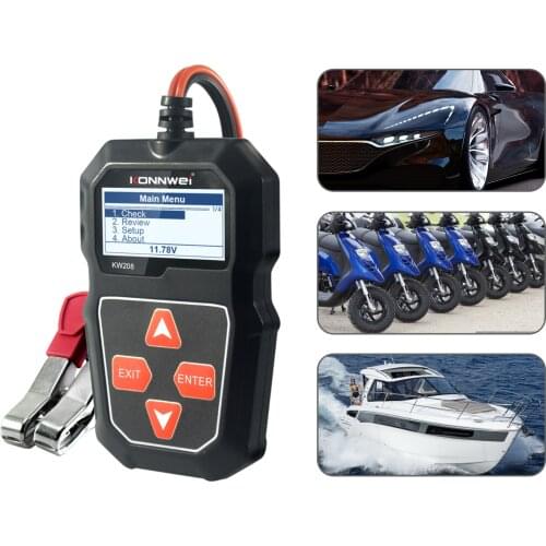 KONNWEI KW208 Automobile Battery Battery Resistance Tester BA101