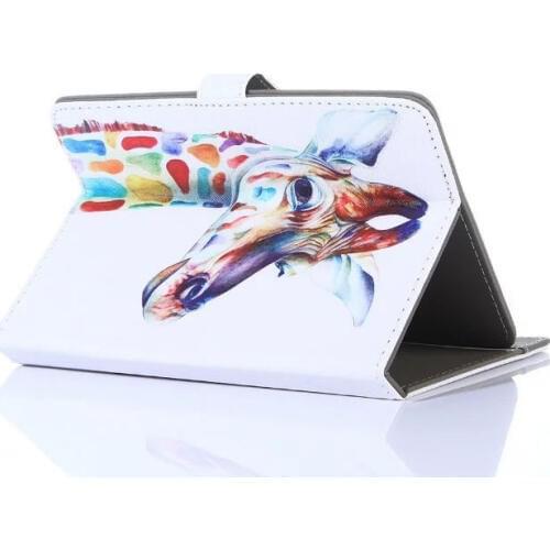 Myslc Universal Cover for Archos 70 Oxygen/Platinum 3G/Xenon Color/Cobalt 7 inch Tablet Printed PU Leather Stand Case