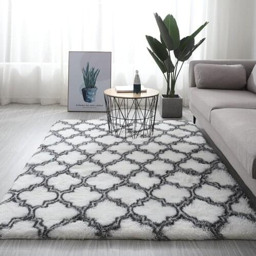 Living room plush carpet bedroom thickened carpet tatami mat home floor mat summer new carpet thick balcony coffee table rug
