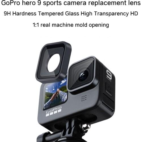 GoPro Hero 9 Black UV Mirror Replacement Accessories Sports Camera Lens Dust Cover UV Protective Cover Accessories