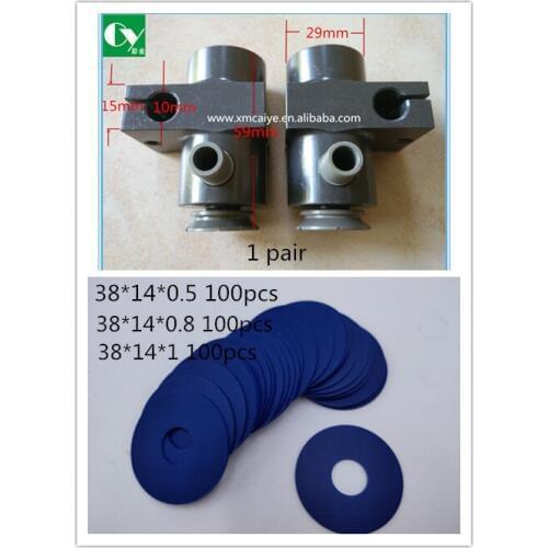 1 pair Roland 200 forwarding sucker and 300pcs rubber sucker