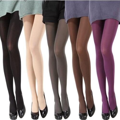 1 Pcs Women Stockings Pantyhose Velvet Warm Tights Autumn Winter Women Pantyhose Tights Multicolor Fashion Stockings Nylon Tight