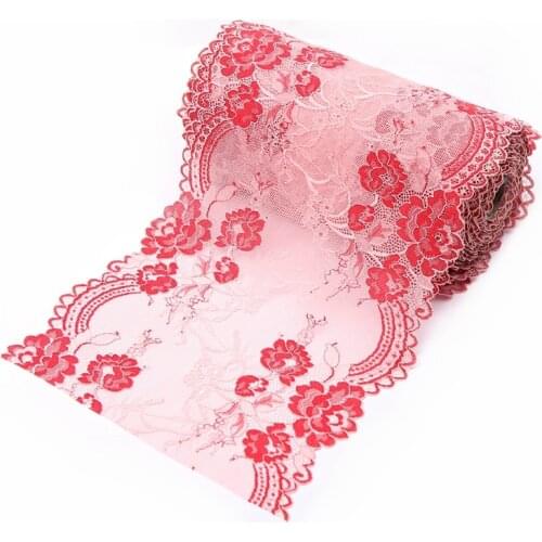 1yard/lot Spandex Lace Trim Elastic Ribbon Lace Sewing Craft Material Lace Accessories Fabric Elastic Lace Trim