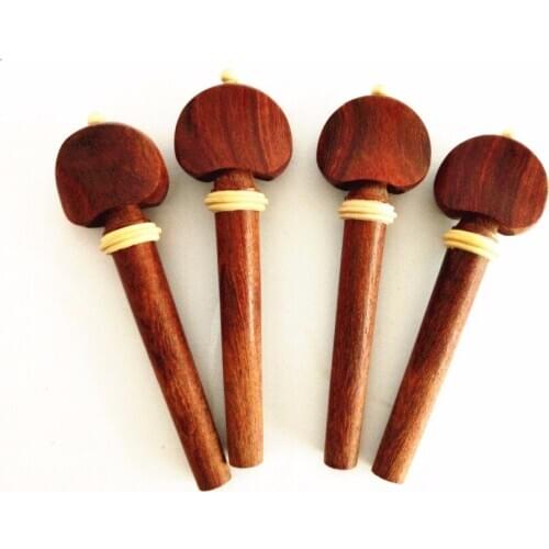 12 pcs high quality 4/4 full size rosewood Violin pegs, violin accessories 1 order