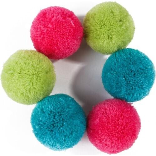 200pcs Colorful Rolling Ball Yarn Toy Cat Toy Interactive Cat Funny Cat Kitten Balls Toy Pet Supplies