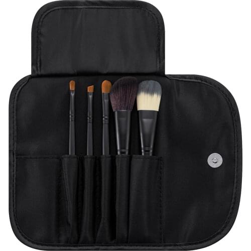 5pcs Professional Makeup Brushes Black ColorEye Shadow Make Up Brush Set Blending Eyeliner Brow Cosmetic Tool Set