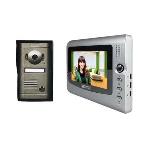 XinSiLu 7"color video door ,take photo function , nightvision , HD waterproof camera ,1 camera+1 monitor