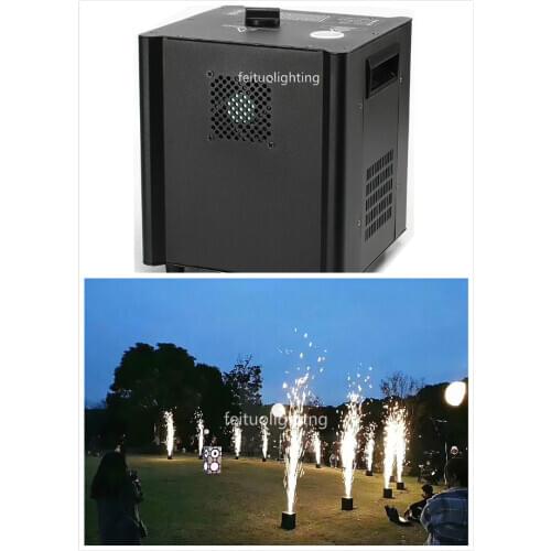 H-8/lot Indoors/outdoors Stage Effect Wedding Occasion Cold Sparkler Machine Fireworks Fountain Machine wireless remote