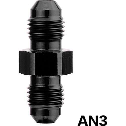 Evil energy Union Adapter AN Male To AN Male AN3 AN4 AN6 AN8 AN10 AN12 AN16 Straight Aluminum Male Flare Union Nitrous