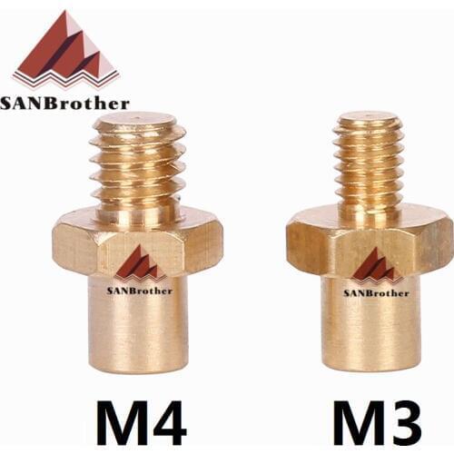 Thermocouple Fixing Screws M3 M4 Thread for 3D Printer Heater Block Temperature Sensor Thermistor K-type Screw