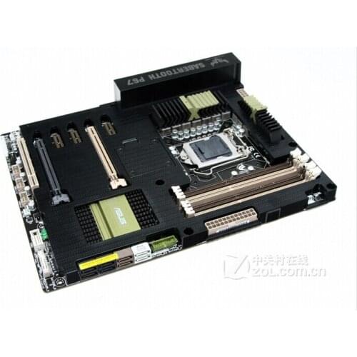 For ASUS SaberTooth P67 motherboard LGA 1155 DDR3 32GB for i3 i5 i7 P67 used Desktop motherborad mainboard