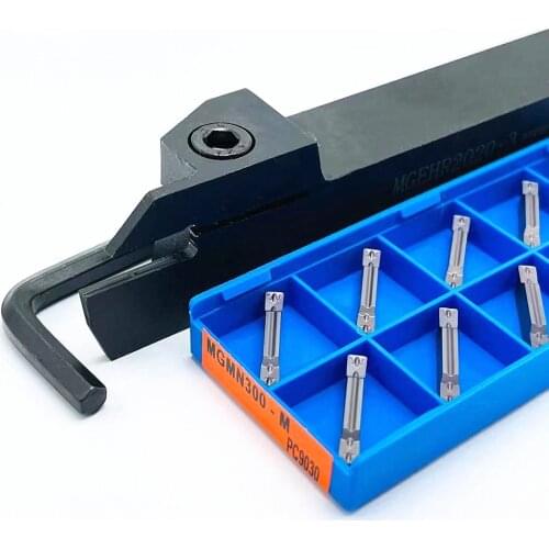 Grooving tool MGMN300 MGMN400 MGMN200 MGMN150 Lathe CNC tool Original Korloy carbide blade Stainless steel cutting tool MGMN 500