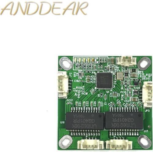 Mini PBCswitch module PBC OEM module mini size3Ports Network Switches Pcb Board mini ethernet switch module 10/100Mbps OEM/ODM