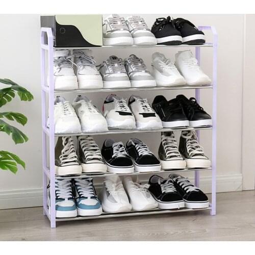 Multilayer Shoe Cabinet Easy To Install Shoes Shelf Organizer Space-saving Stand Holder Entryway Home Dorm Tall Narrow Shoe Rack