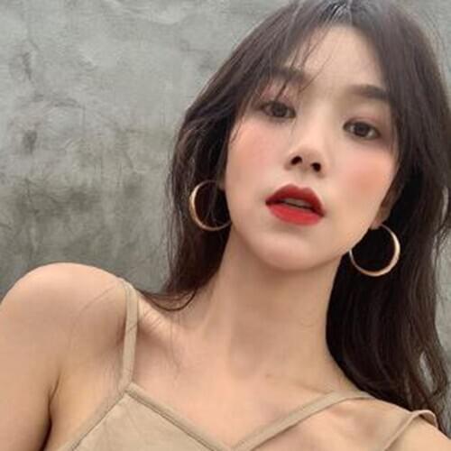 Punk 55mm Diamete Wide Hoop Eaings Fo Women Stainless Steel Tube Statement Eaings Wholesale Jewely 2020