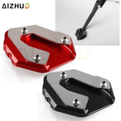 MT09 2021 Motorcycle Foot Side Stand Extension Kickstand Pad Support Plate Enlarge FOR YAMAHA MT-09 FJ-09 Tracer 900 GT XSR900