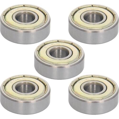 1/2/4/5/10pcs Deep Groove Ball Bearings 8x22x7/10x30x9/15x35x11/17x40x12/20x47x14/6x17x6/10x30x9/15x35x11mm Transmission Parts