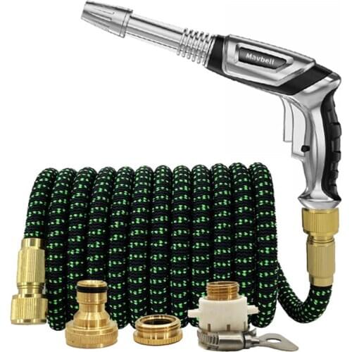 Garden Watering Hose High Pressure Washer Car Wash Gun Water Flexible Magic Expansion Watering Hose Plastic Tube Cleaning Tool