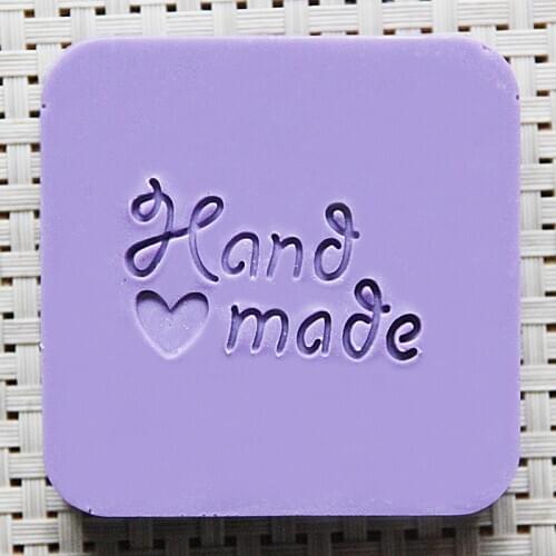 Nicole Acrylic Soap Seal Stamp for Natural Handmade Soap Mold Chapter