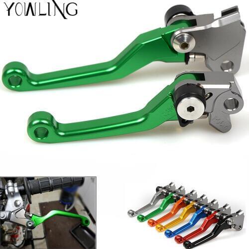 Motocross Pit bike CNC Pivot Foldable Brake Clutch Levers Handbrake FOR Kawasaki KX450F KX 450F 2013 2014 2015 2016 2017 2018