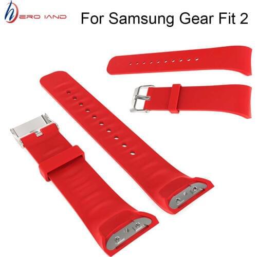 Hero Iand Sports Silicone Strap For Samsung Galaxy Gear Fit2 Pro Watch Band wrist bracelet straps for Samsung Gear Fit 2 SM-R360