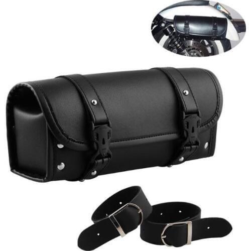 Retro Motorcycle Front Fork Handlebar Bag Tool Side Pack For Yamaha Tool Bag