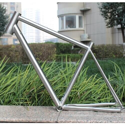 New designed titanium MTB bike frame, Ti MTB frame with 26 or 29 inch tire, light and durable TI fraome bike
