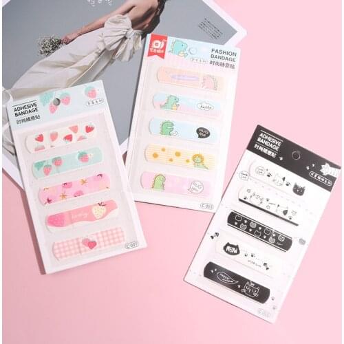 1 Sheets=5pcs First Aid Emergency Skin Care Cartoon Waterproof Kids Band Aid Adhesive Bandage Wound Plaster Kits
