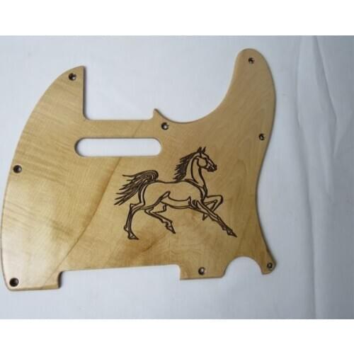 1pc new Hand-made maple wood Telecaster Guitar Tele Pickguard #2289