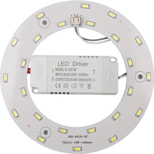 12w 5.5 Inch 1200lm Led Ceiling Light Fixtures Replacement Panel Retrofit Board Replace Incandescent Fluorescent Bulb