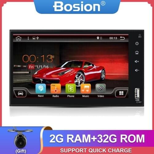 2din 2 Din Android10 car Multimedia player for universal car GPS Navigation stereo radio with fast charge quick charge 178*100mm