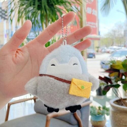 Penguin Doll Keychain Fine Workmanship Lovely Adorable Hanging Penguin Plush Toy Backpack Keychain Kids Toys Gifts