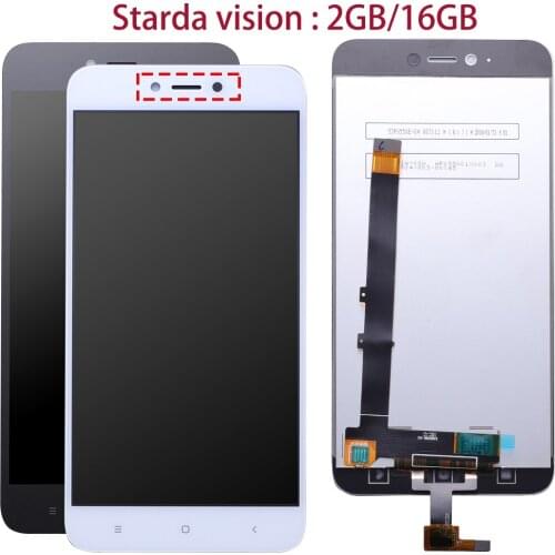 For Xiaomi Redmi Note 5A LCD Display Touch Screen Digitizer Assembly + frame Replacement For xiaomi NotE 5a prime/pro