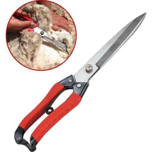 Sheep Clippers Wool Cutter Shears Goat Scissors Shears Spring Scissors Pet Cut Hair Wool Clipper Sheep Shearing Machines Tools
