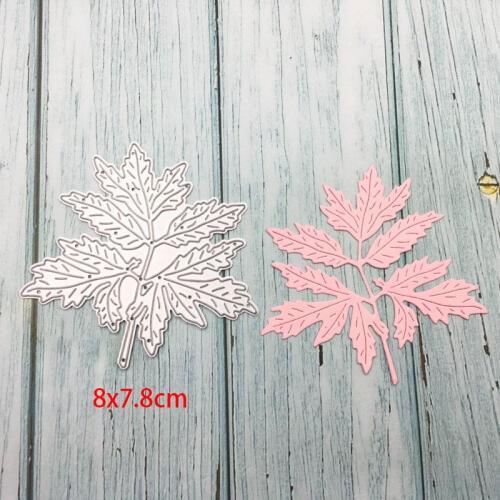 Metal cutting die leaves paper embossing scrapbooking craft diy photo album cutting dies