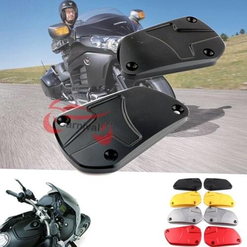 Motorcycle Front Brake Clutch Master Cylinder Fuel Tank Cap Reservoir Cover For Aprilia SHIVER 900 2017