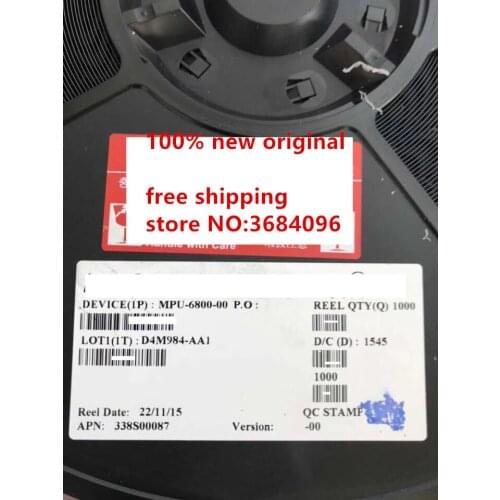 MPU-6800-00 MPU-6800-OO freeshipping NEW NOS QFN 5pcs-50pcs/lot