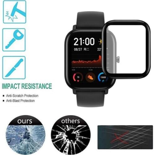 3D Edge Full Coverage Soft Clear Watch Protective Film Cover Smart Watch Easy to install Protector Guard For Xiaomi Amazfit GTS