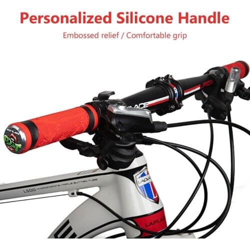 GUB Soft Silicone Aluminum Handle Plug Cycling Handle Grip Lockable For MTB Road Bicycle Handlebar Grip Rubber Elcik Parts