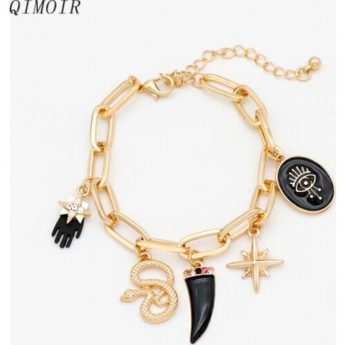 QIMOIR Black Bracelets