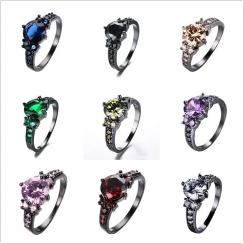Sam Maries Rings With Crystals