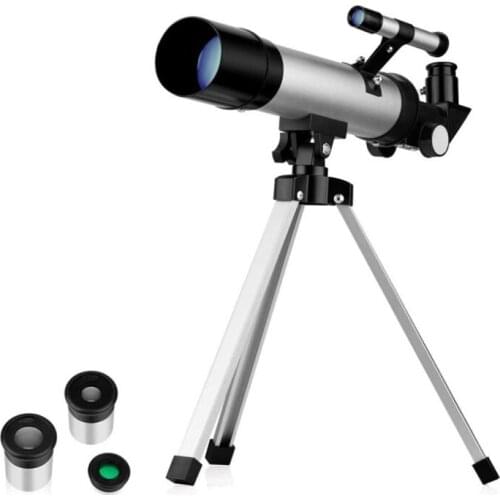 Telescope for Kids Telescopes for Astronomy Beginners Capable of 90X Magnification,Eyepieces Tabletop Tripod Viewfinder